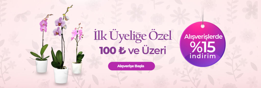 i̇lk üyeliğe 15 i̇ndirim